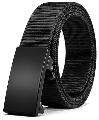 Nylon Ratchet Belt (Black)