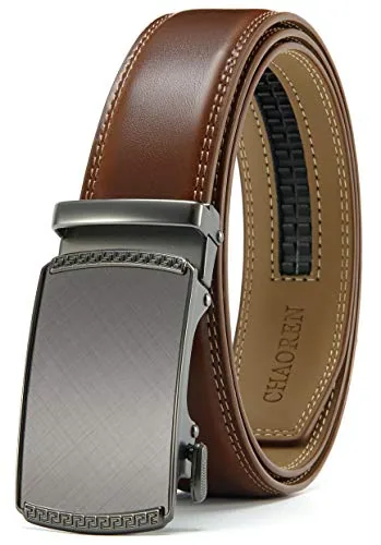Leather Ratchet Belt, 35 mm (32″ to 38″ waist)
