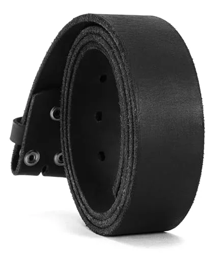 Full-grain Belt Buckle, 38 mm (Black)