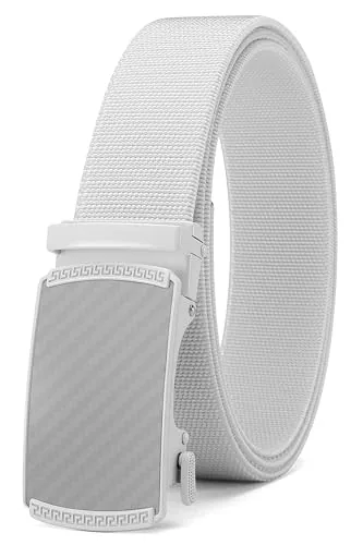 Nylon Stretch Belt (White)